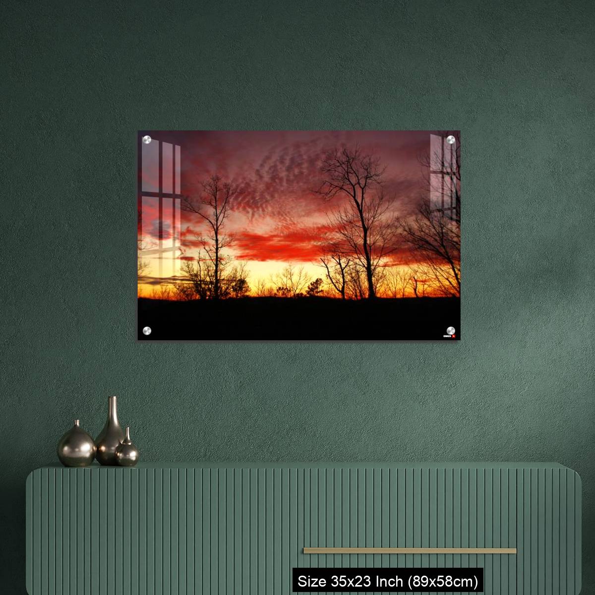 OMGs Acrylic Wall Decor – Sunset near Daniel boone national forest - Image 9