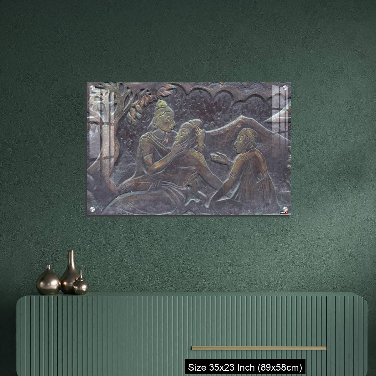 OMGs Acrylic Wall Decor – God ram temple of varansi - Image 9