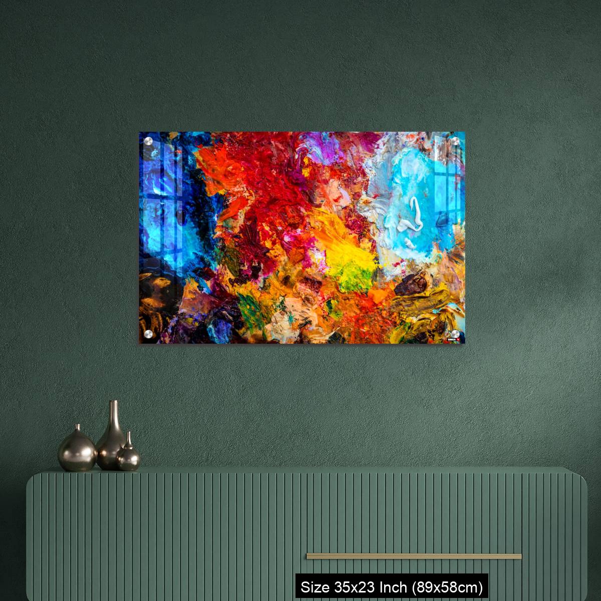 OMGs Acrylic Wall Decor – oil color palette - Image 9