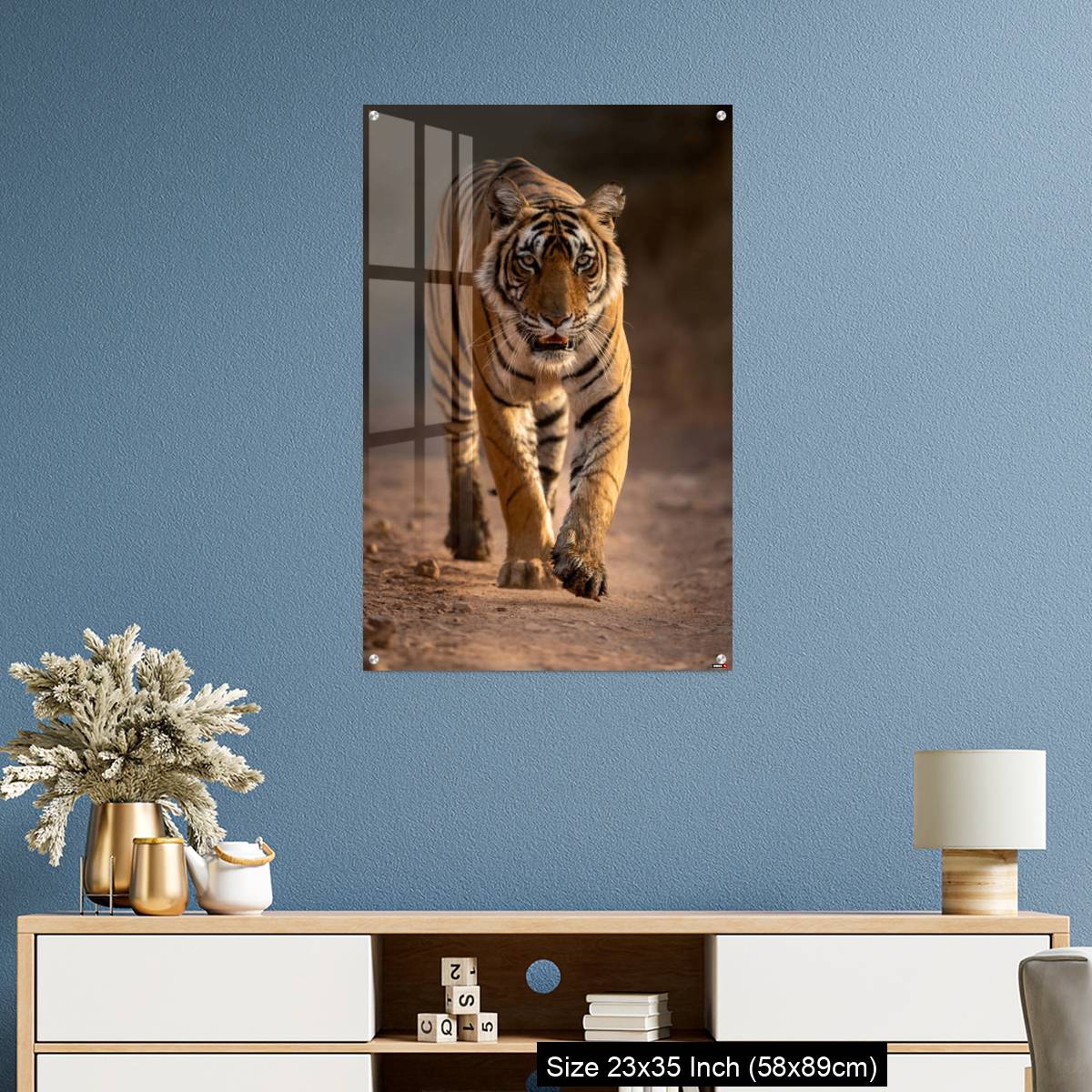 OMGs Acrylic Wall Decor – A young tigress walks - Image 10