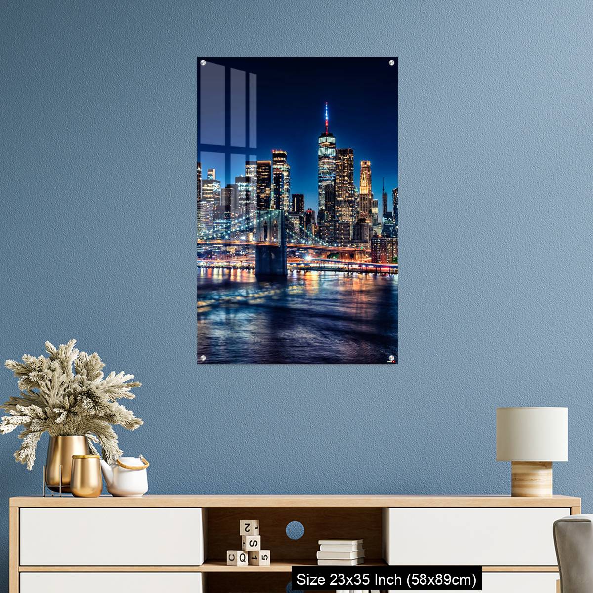 OMGs Acrylic Wall Decor – New York City by night, United States - Image 10