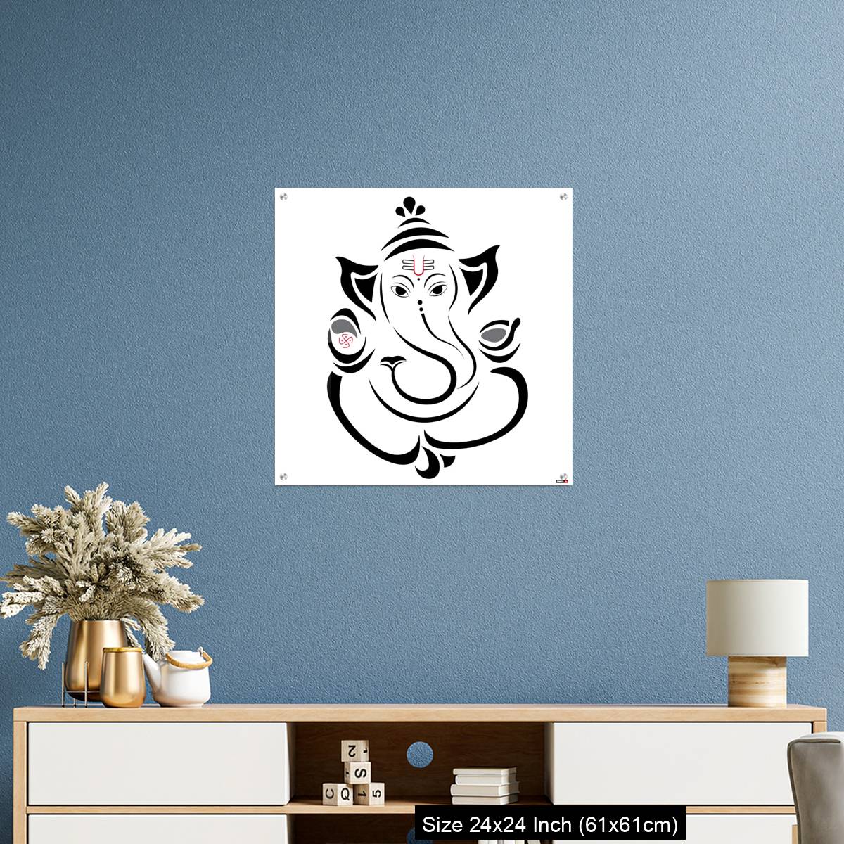 OMGs Acrylic Wall Decor – God Vinayaha Ganapathy - Image 10
