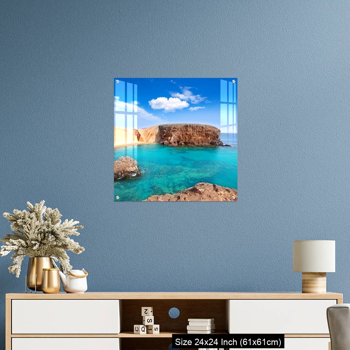 OMGs Acrylic Wall Decor – Lanzarote El Papagayo Playa Beach in Canaries - Image 10
