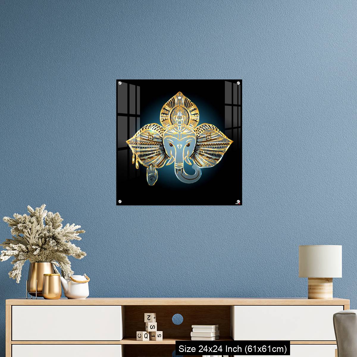 OMGs Acrylic Wall Decor – God Ganesh - Image 10