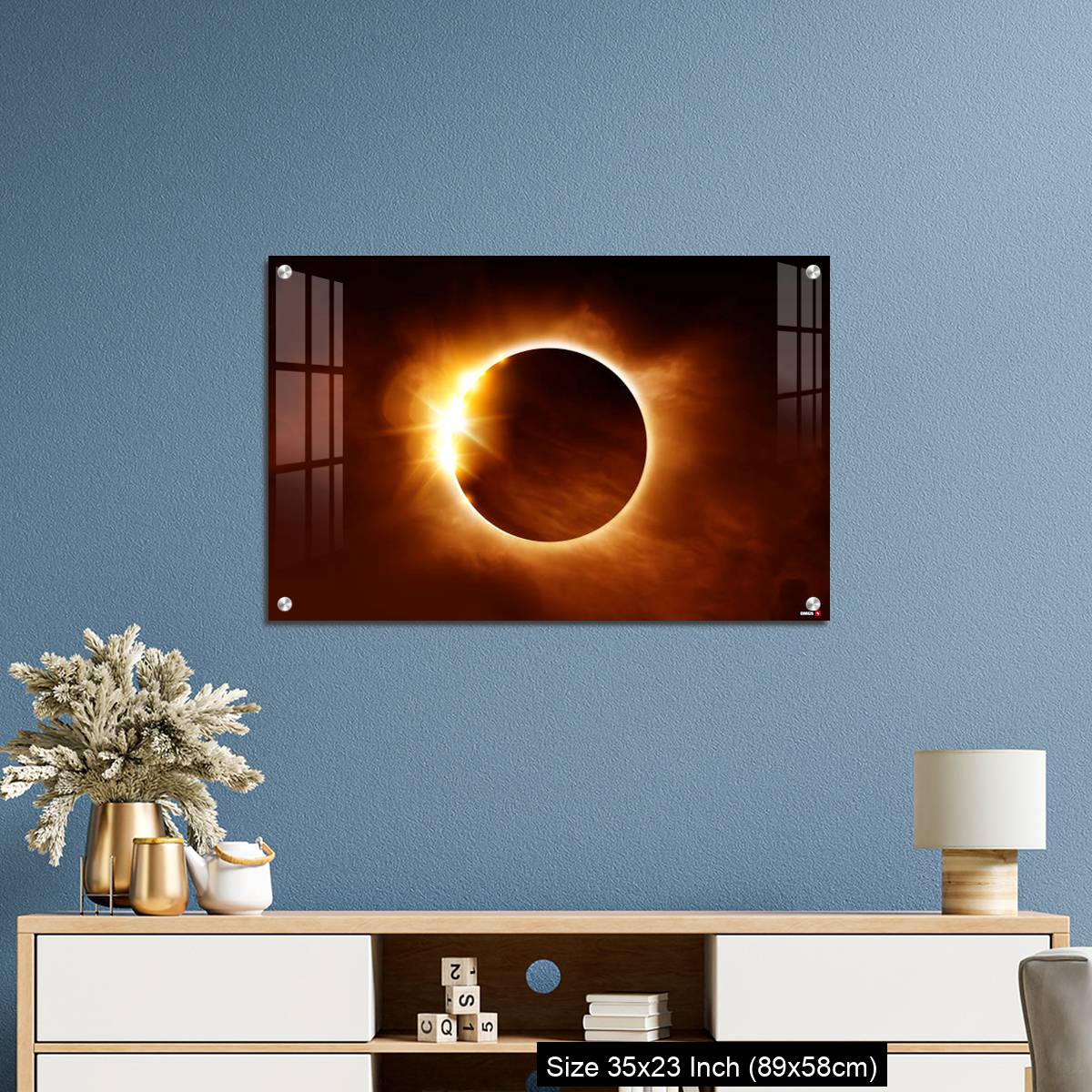 OMGs Acrylic Wall Decor – Close Up Of A Total Solar Eclipse - Image 10