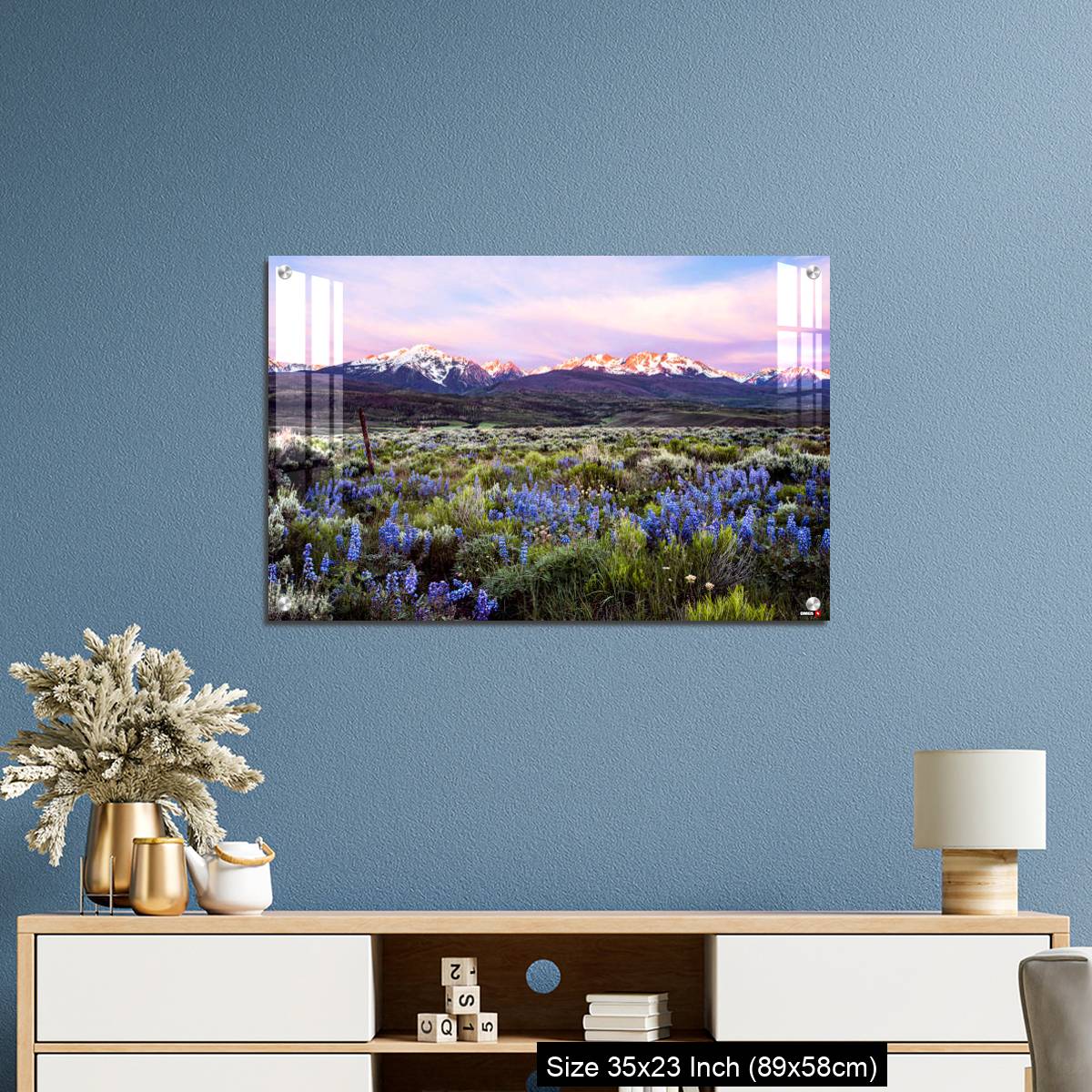 OMGs Acrylic Wall Decor – Colorado wildflowers and the gore range - Image 10