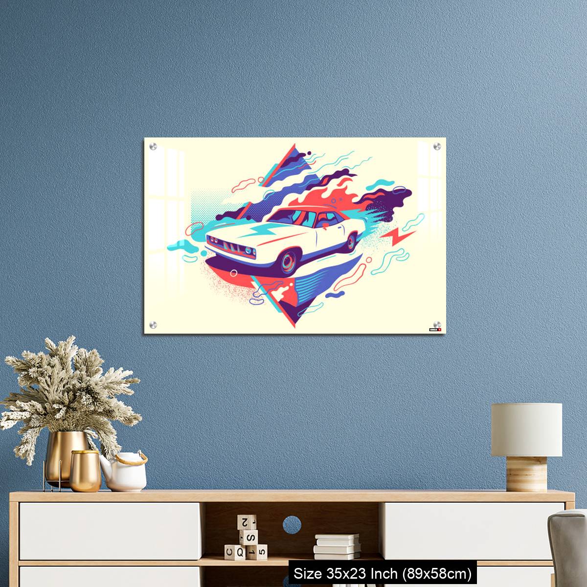 OMGs Acrylic Wall Decor – Colorful abstraction. - Image 10