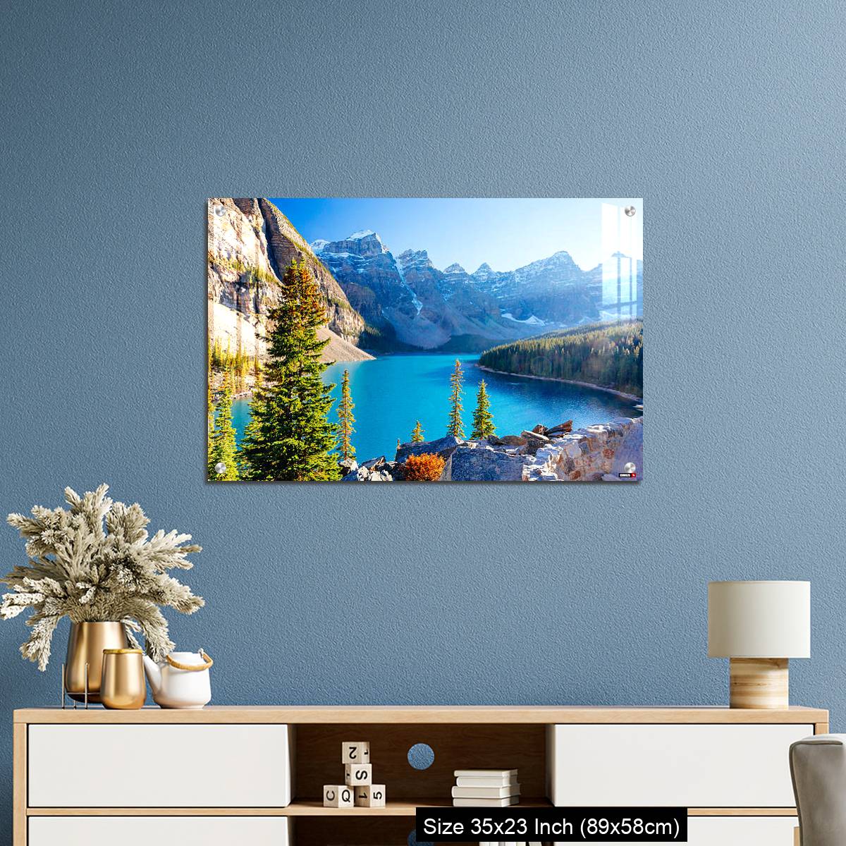 OMGs Acrylic Wall Decor – Moraine Lake, Lake Louise, Banff National Park, Alberta, Canada - Image 10