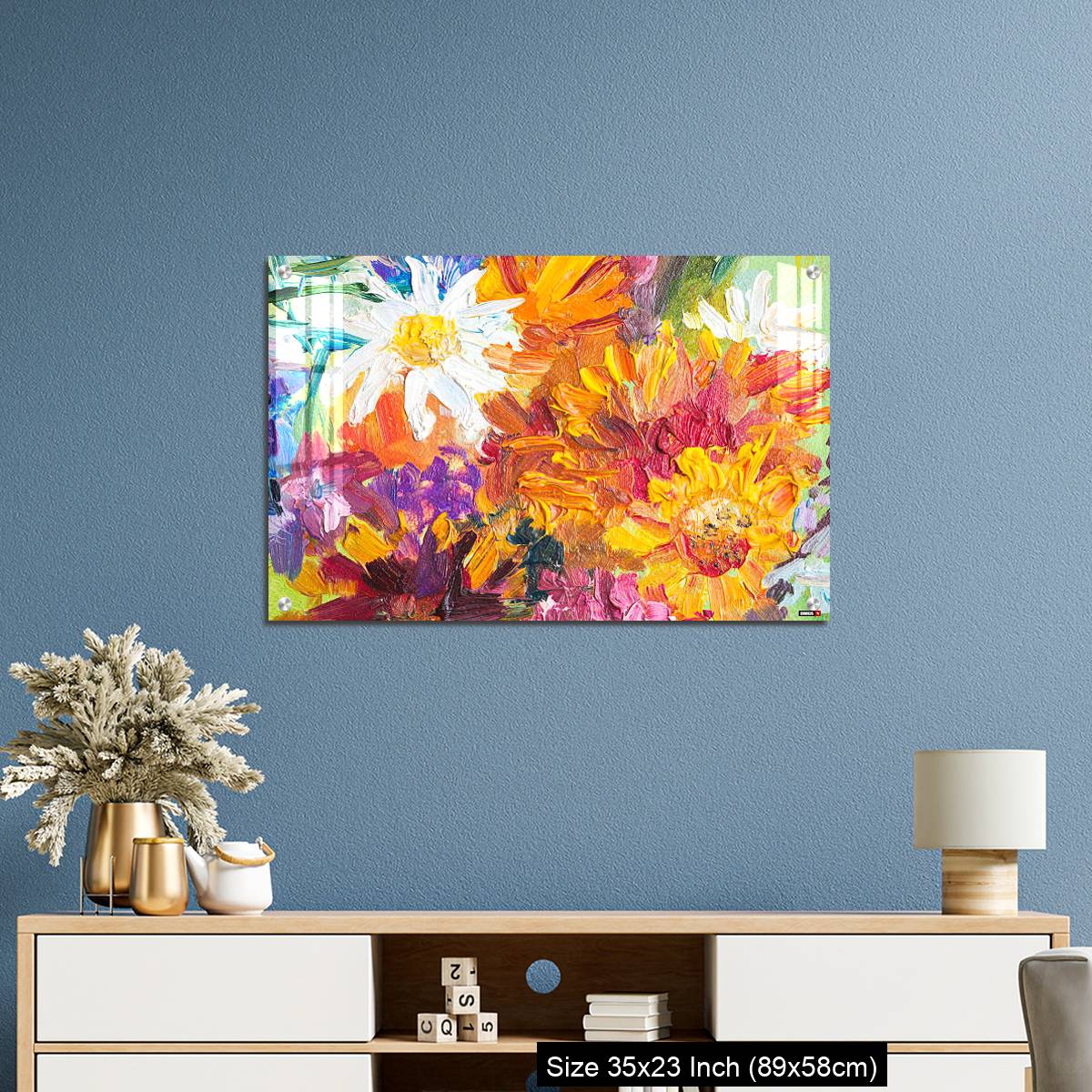 OMGs Acrylic Wall Decor – Oil painting, closeup fragment - Image 10