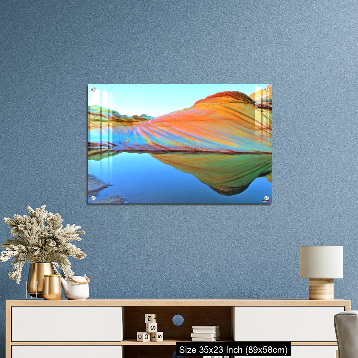 OMGs Acrylic Wall Decor – The Wave during Sandstone Prism 4 Phenomenon - Image 10