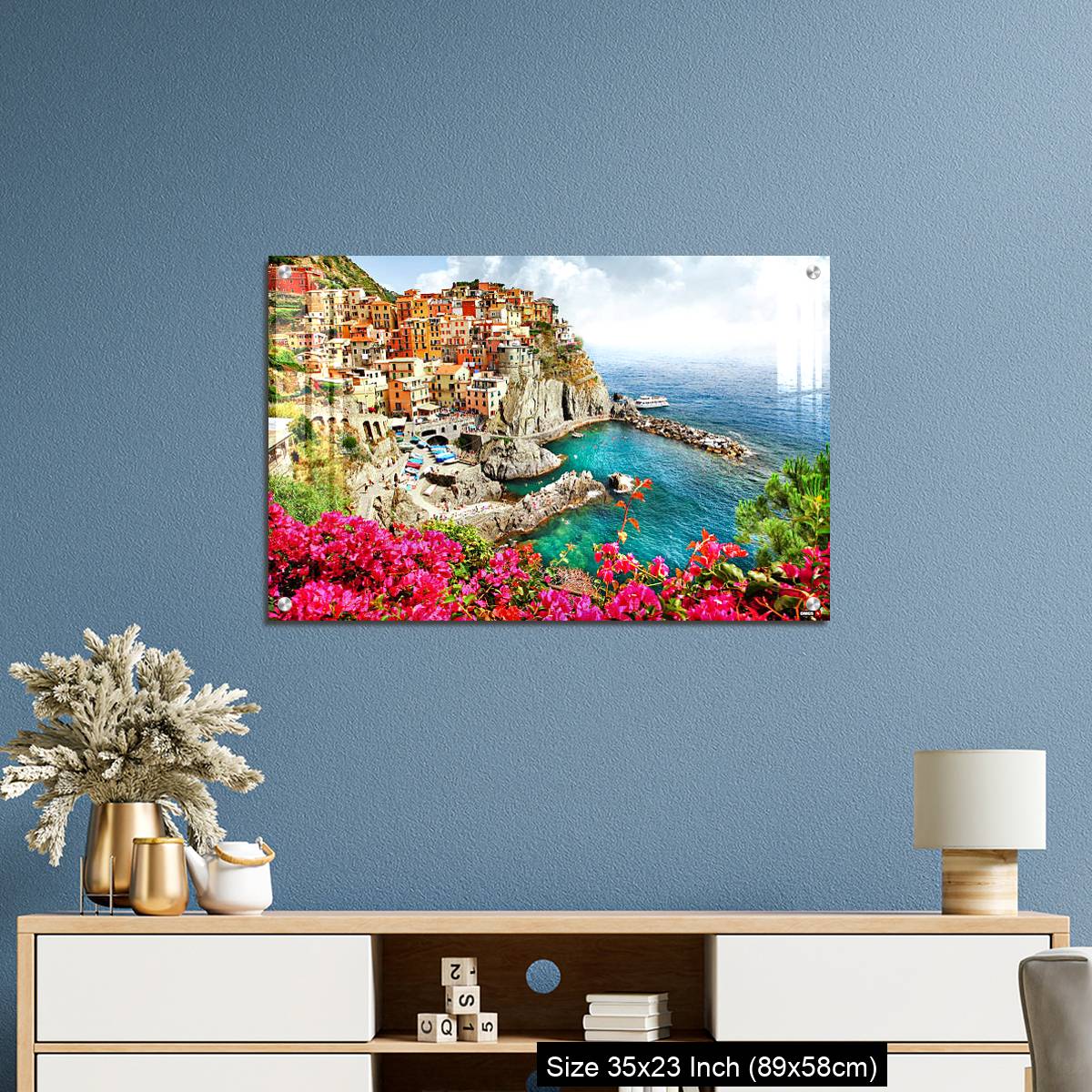 OMGs Acrylic Wall Decor – beautiful places of Italy  - Monarola village (Cinque terre) - Image 10