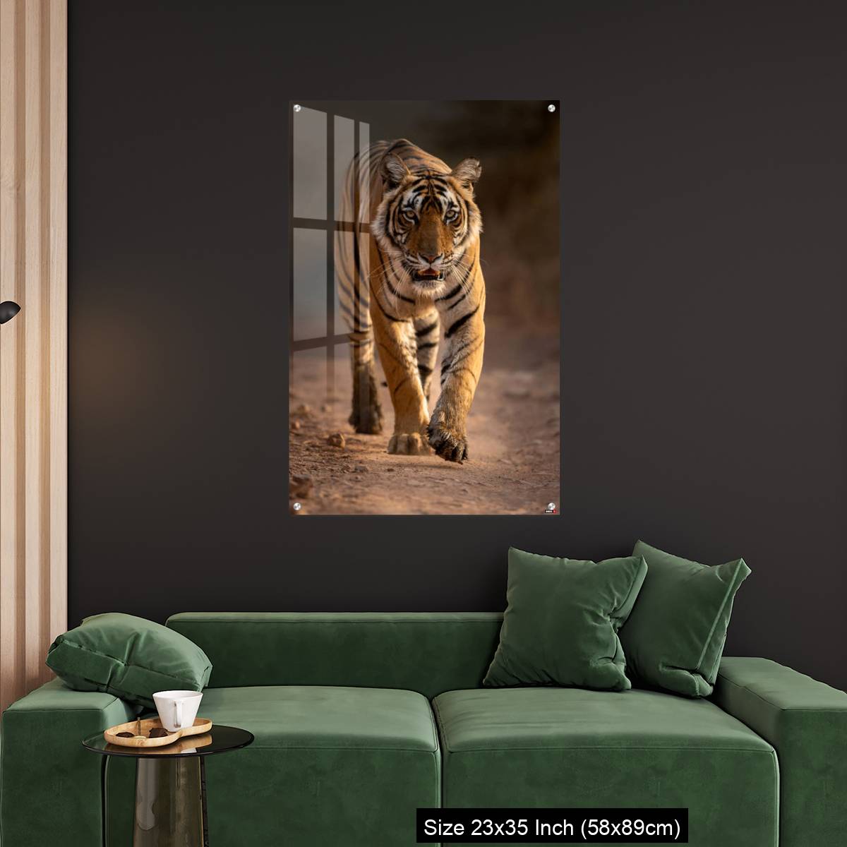OMGs Acrylic Wall Decor – A young tigress walks - Image 11