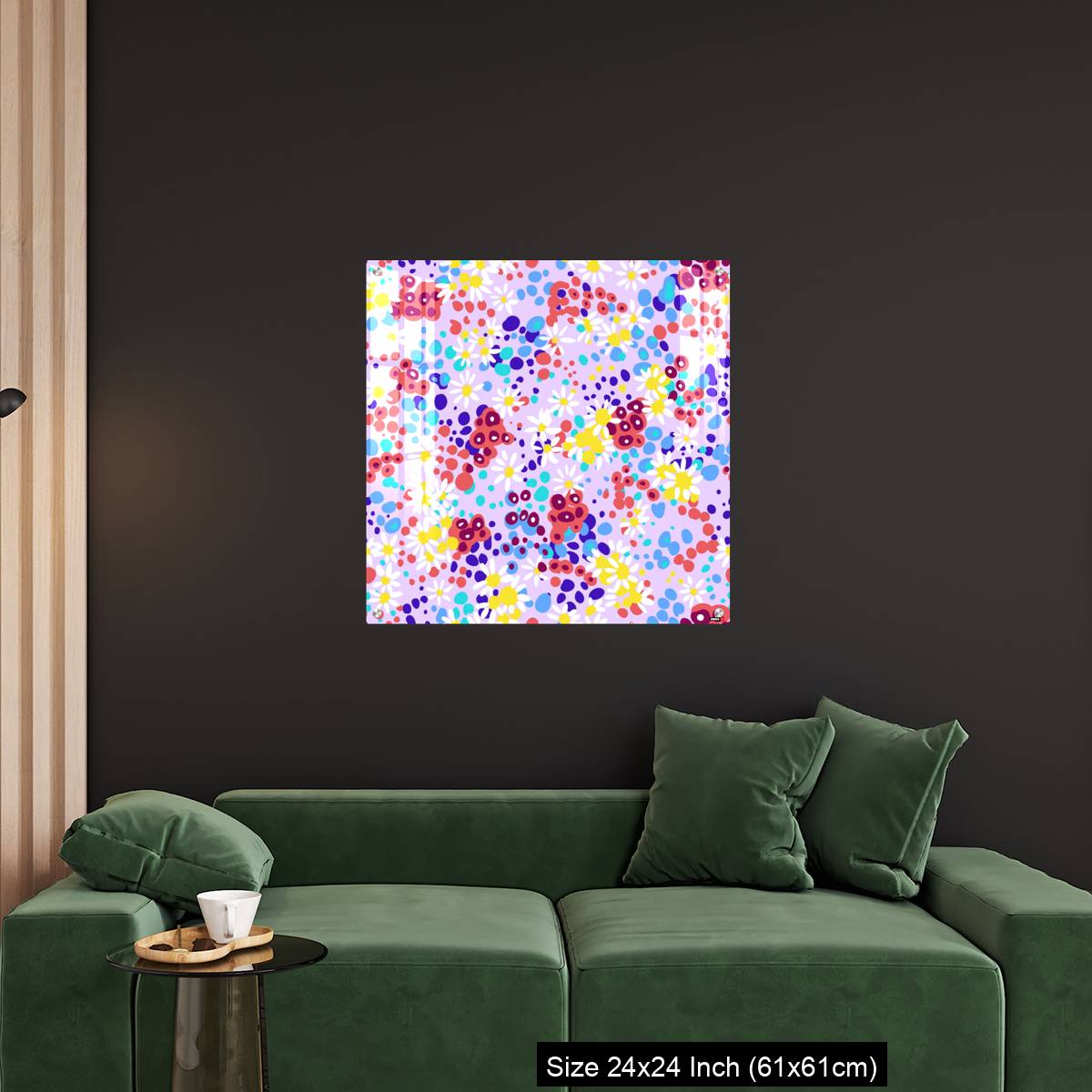 OMGs Acrylic Wall Decor – Bright nature summer floral background - Image 11