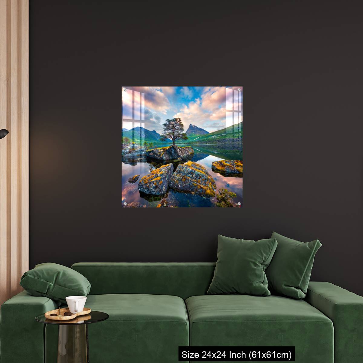 OMGs Acrylic Wall Decor – Fantastic summer sunrise on the Innerdalsvatna lake - Image 11