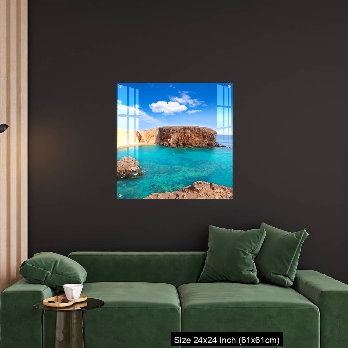 OMGs Acrylic Wall Decor – Lanzarote El Papagayo Playa Beach in Canaries - Image 11