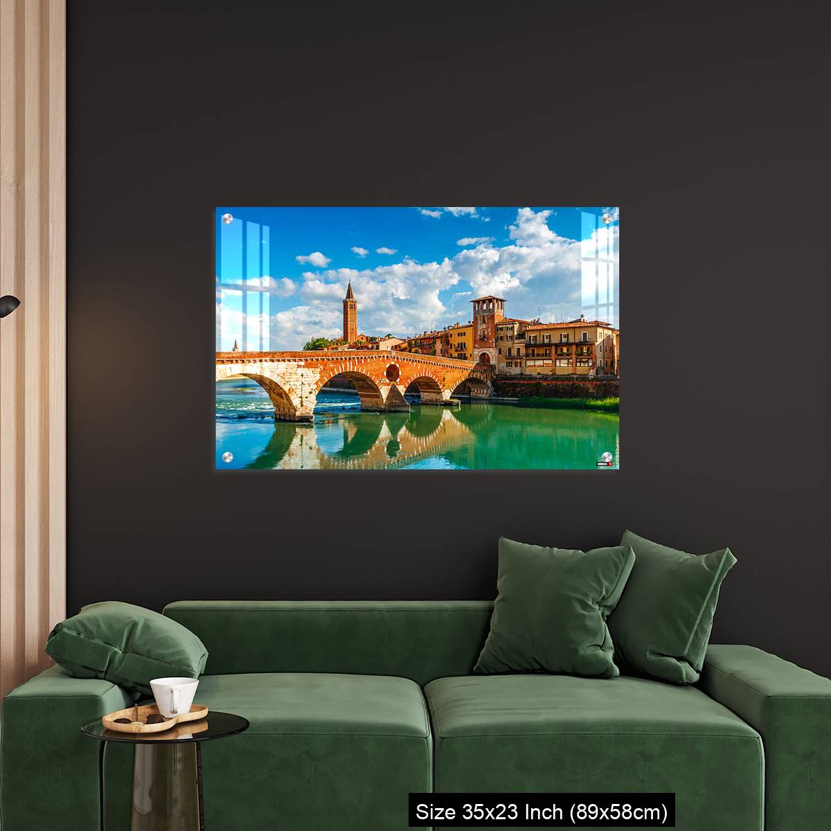 OMGs Acrylic Wall Decor – Bridge Ponte Pietra in Verona on Adige river - Image 11