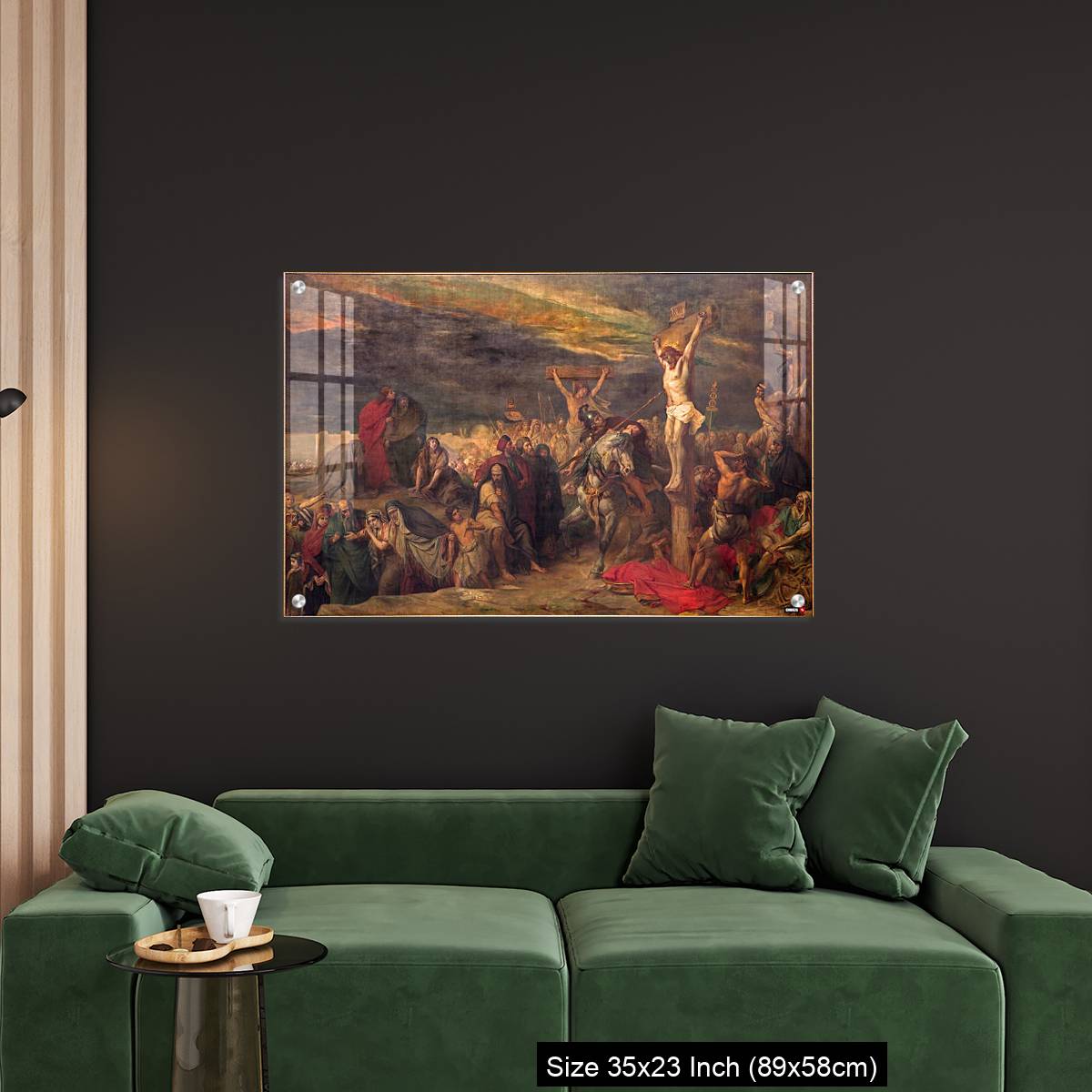 OMGs Acrylic Wall Decor – Brussels - The Crucifixion paint in st. Jacques church - Image 11