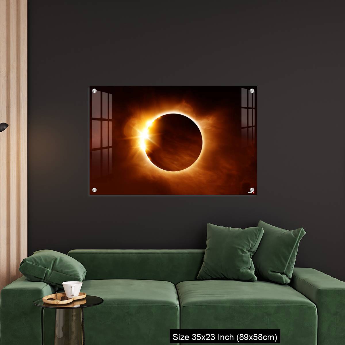 OMGs Acrylic Wall Decor – Close Up Of A Total Solar Eclipse - Image 11