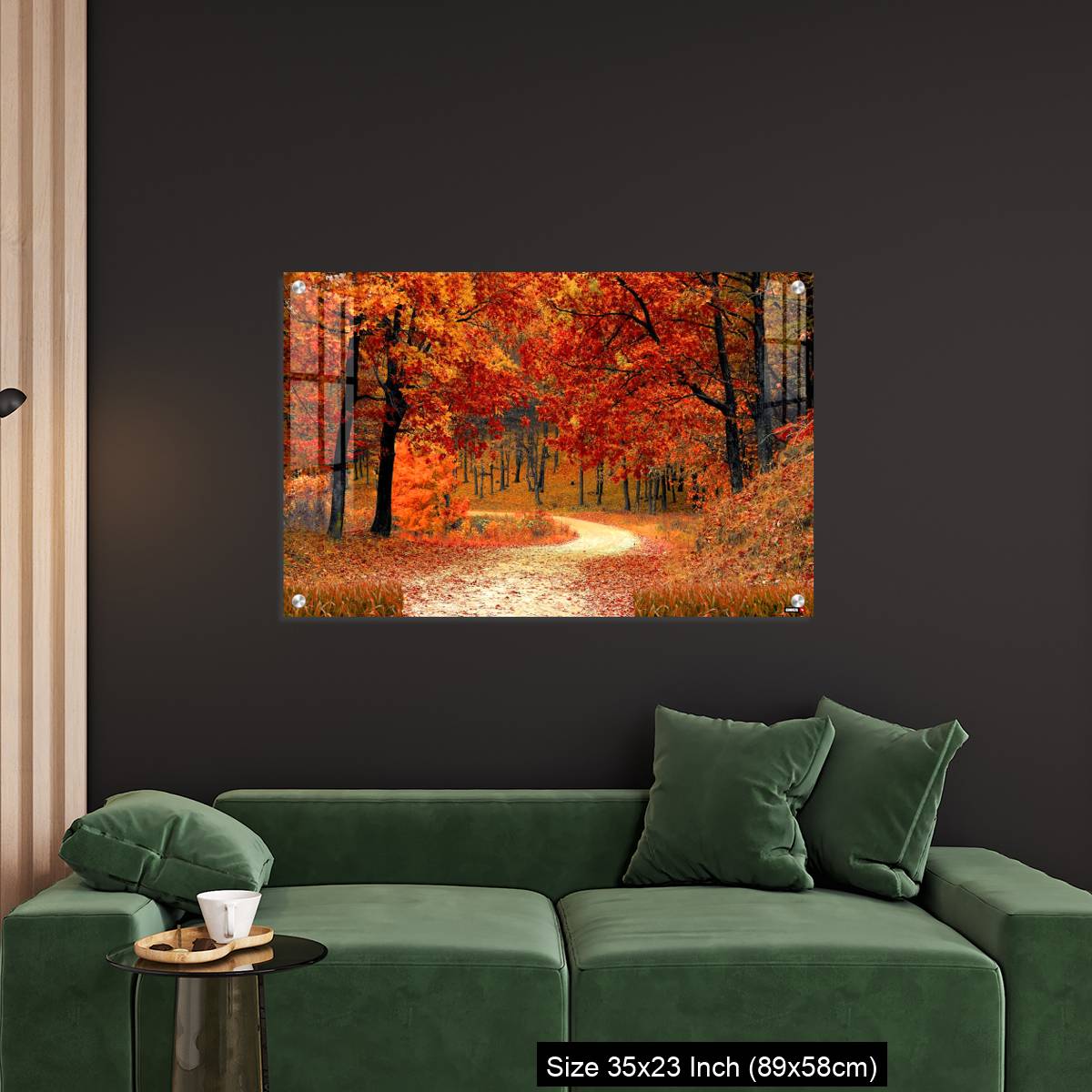 OMGs Acrylic Wall Decor – England-Foggy path in the autumn park - Image 11