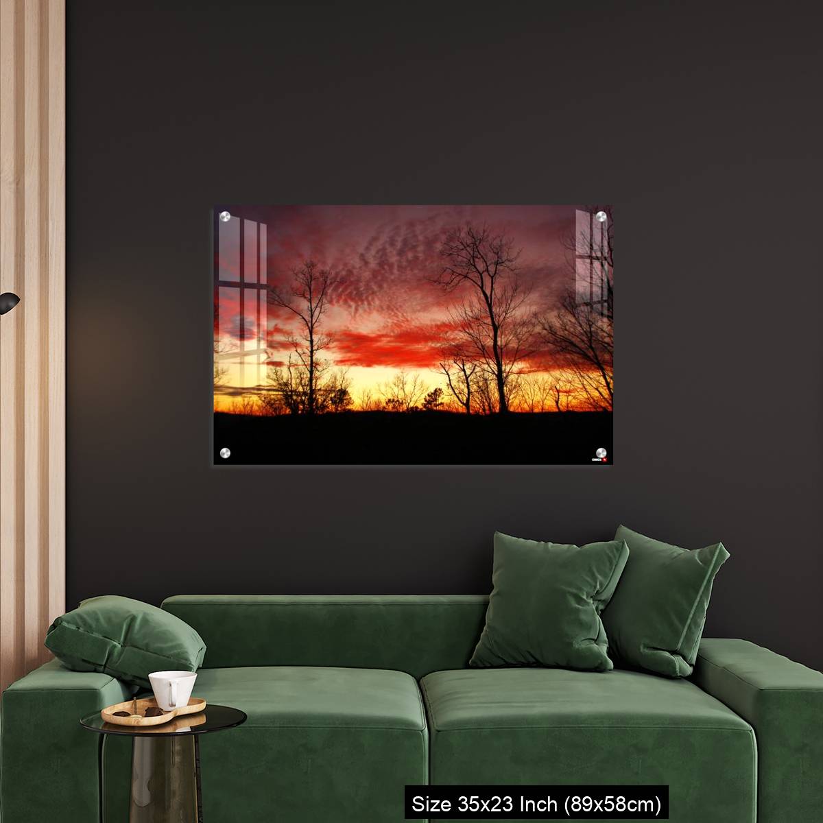 OMGs Acrylic Wall Decor – Sunset near Daniel boone national forest - Image 11