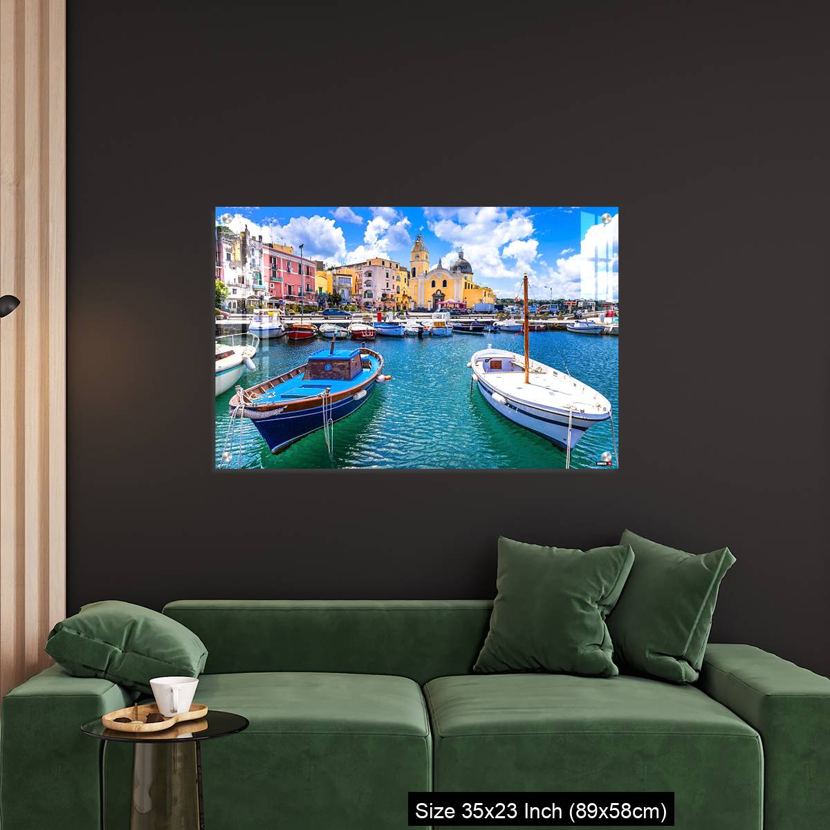 OMGs Acrylic Wall Decor – colorful Procida island in Campania, Italy - Image 11