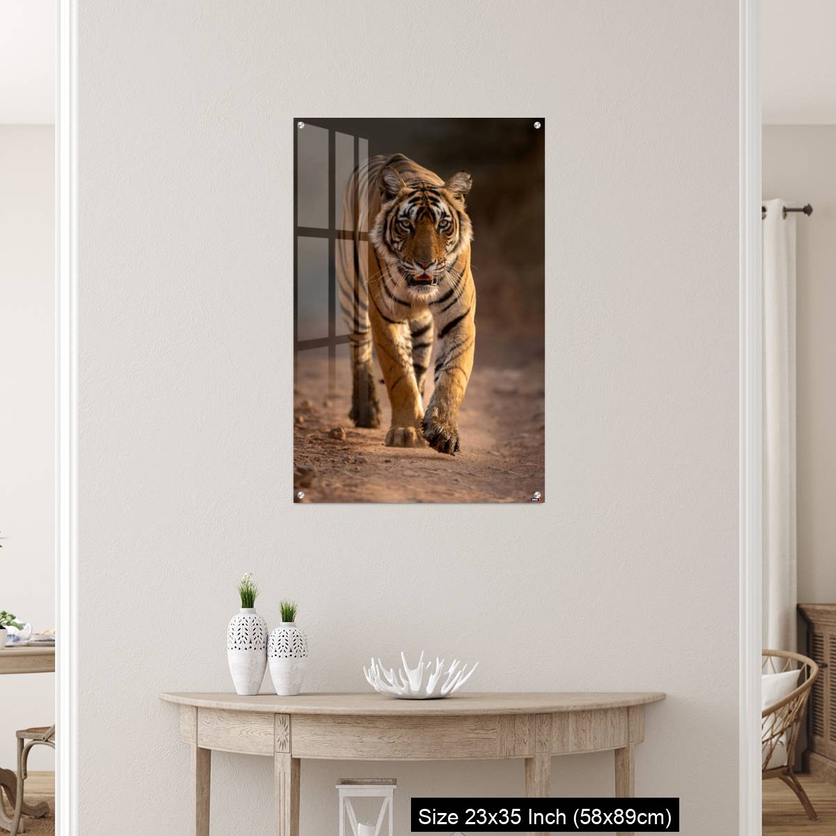 OMGs Acrylic Wall Decor – A young tigress walks - Image 12
