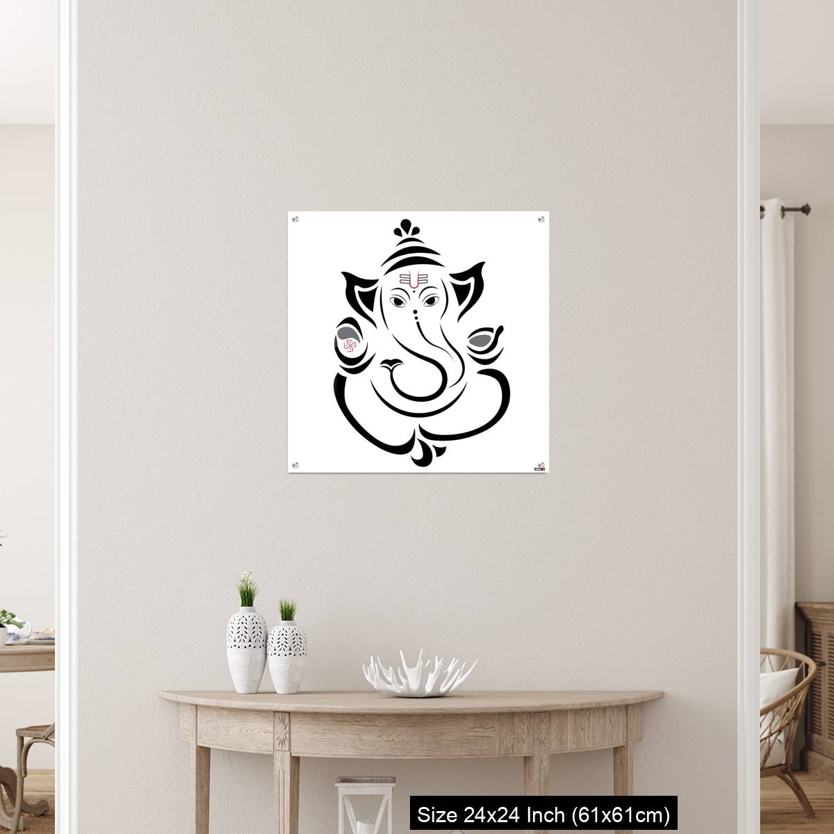 OMGs Acrylic Wall Decor – God Vinayaha Ganapathy - Image 12