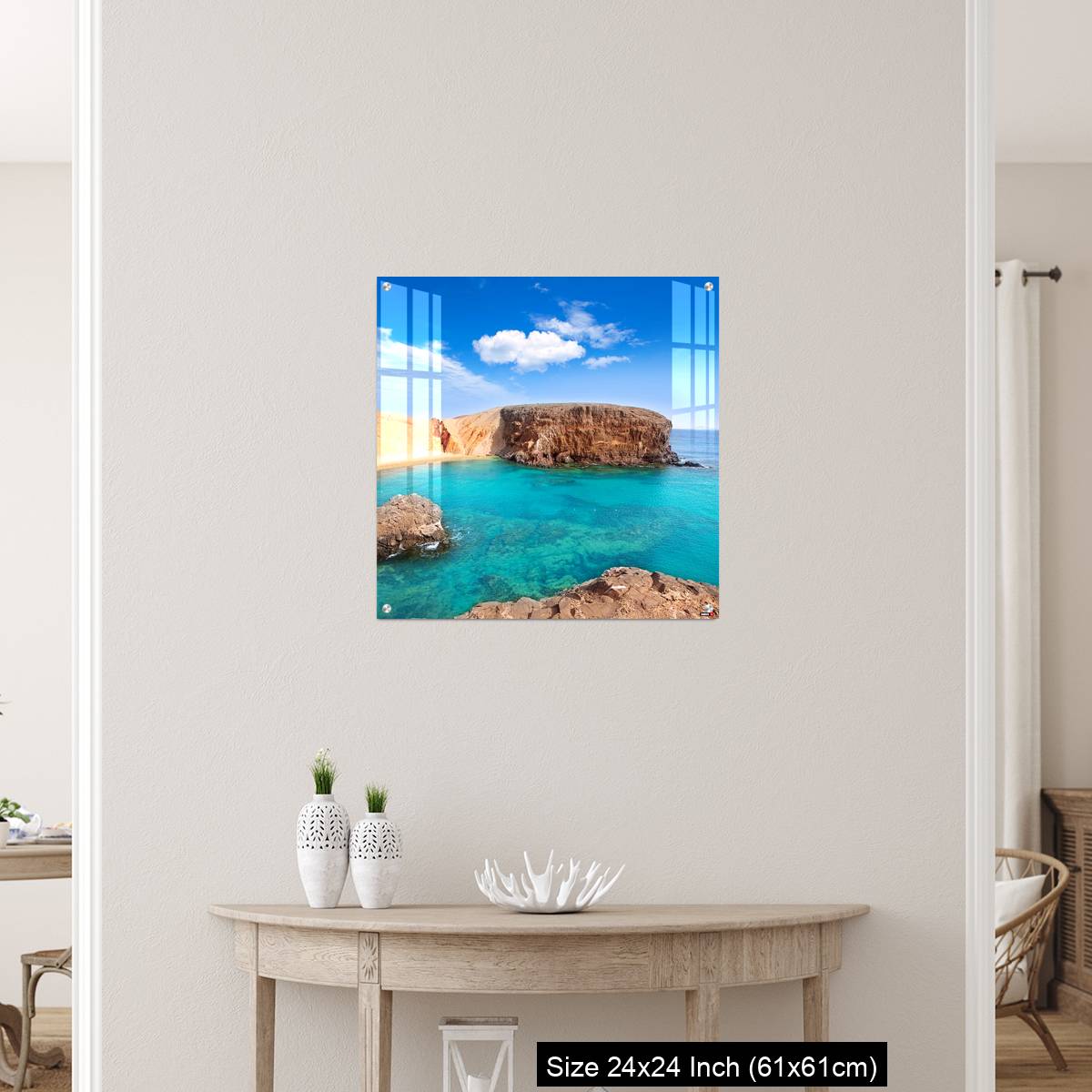 OMGs Acrylic Wall Decor – Lanzarote El Papagayo Playa Beach in Canaries - Image 12