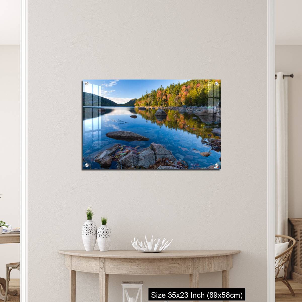 OMGs Acrylic Wall Decor – Autumn, Jordan Pond, Acadia National Park - Image 12