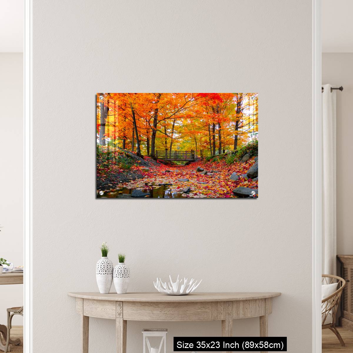 OMGs Acrylic Wall Decor – Beautiful fall foliage in the northeast USA - Image 12