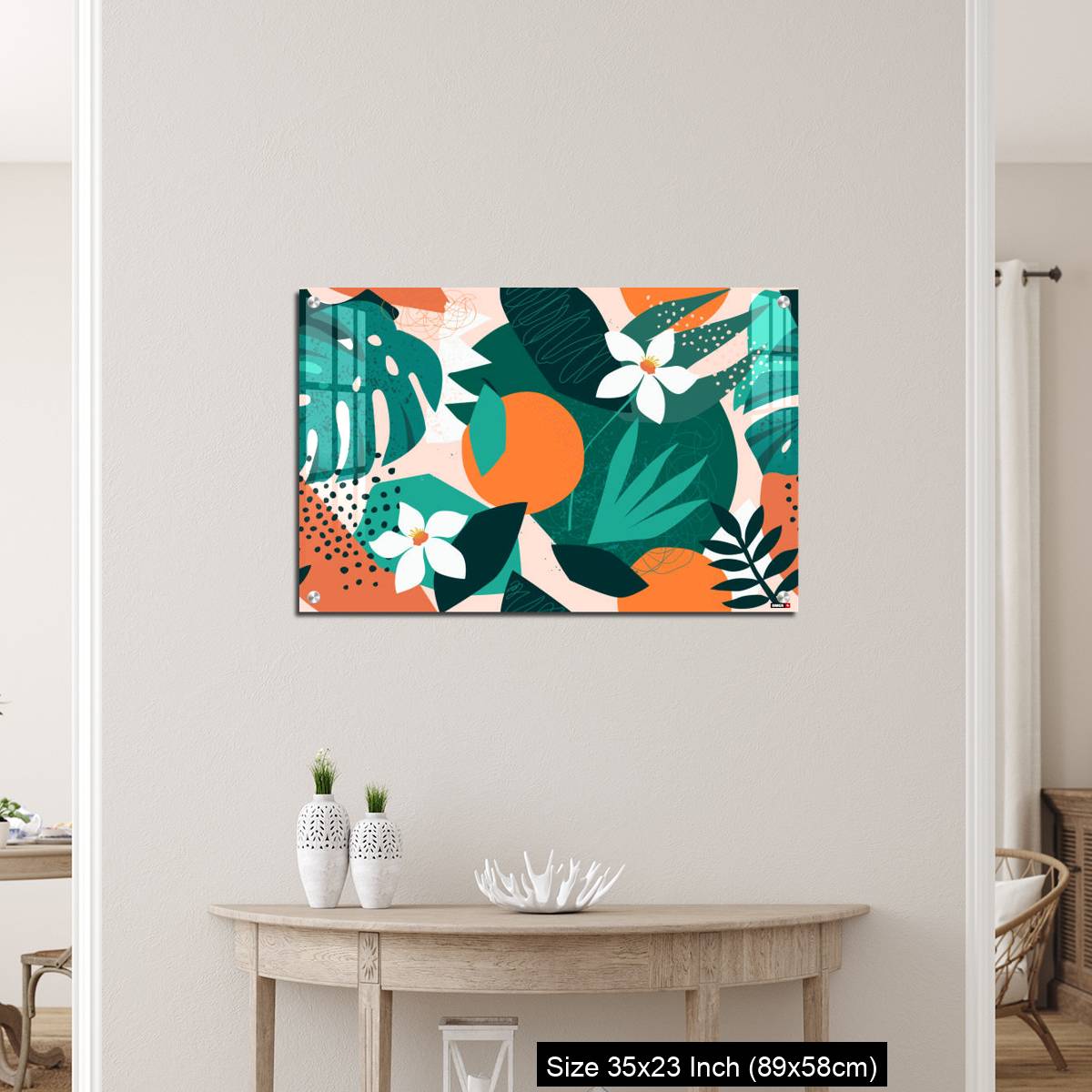 OMGs Acrylic Wall Decor – Collage contemporary floral seamless pattern - Image 12