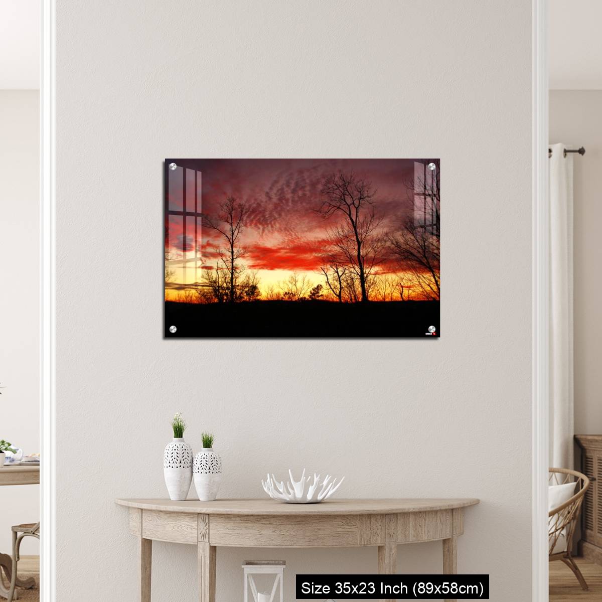 OMGs Acrylic Wall Decor – Sunset near Daniel boone national forest - Image 12