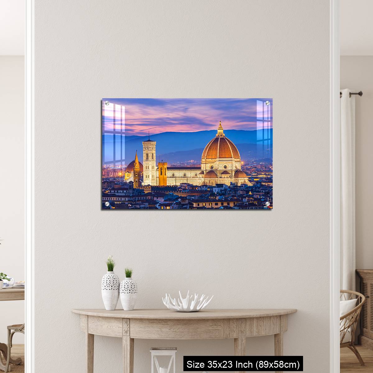 OMGs Acrylic Wall Decor – The twilight of Florence in Tuscany, Italy - Image 12