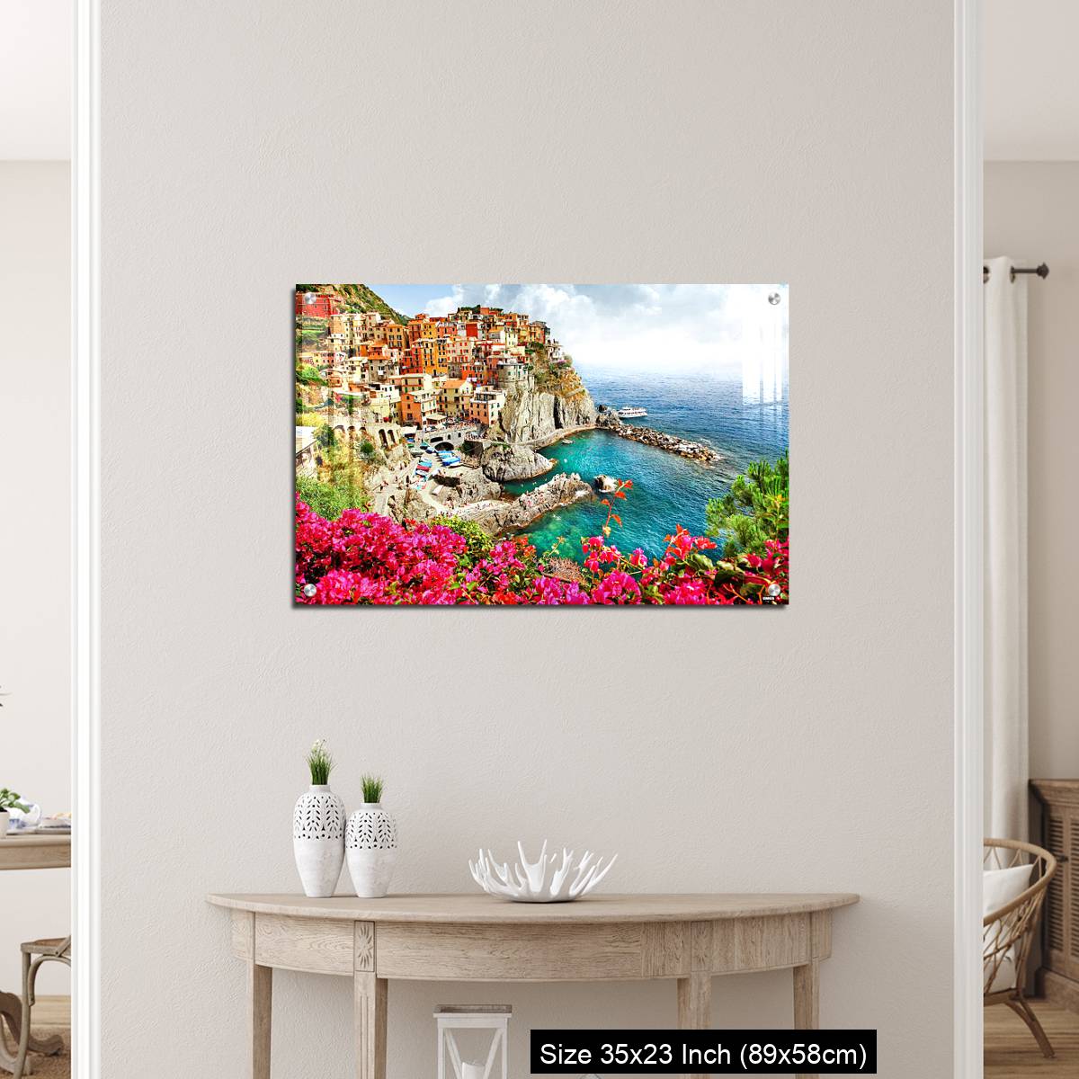 OMGs Acrylic Wall Decor – beautiful places of Italy  - Monarola village (Cinque terre) - Image 12