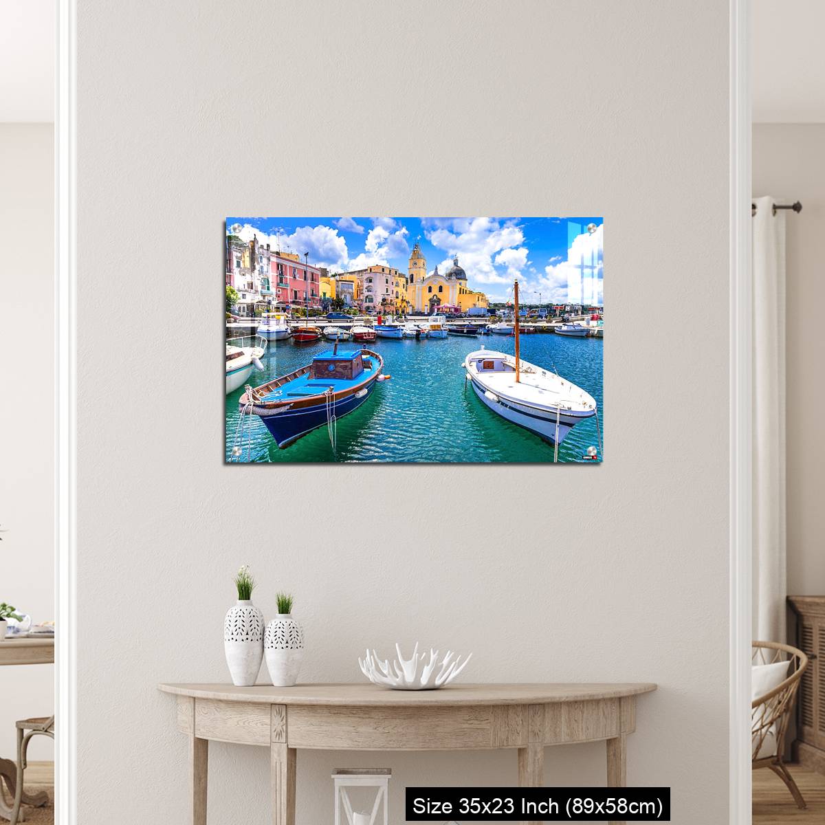 OMGs Acrylic Wall Decor – colorful Procida island in Campania, Italy - Image 12
