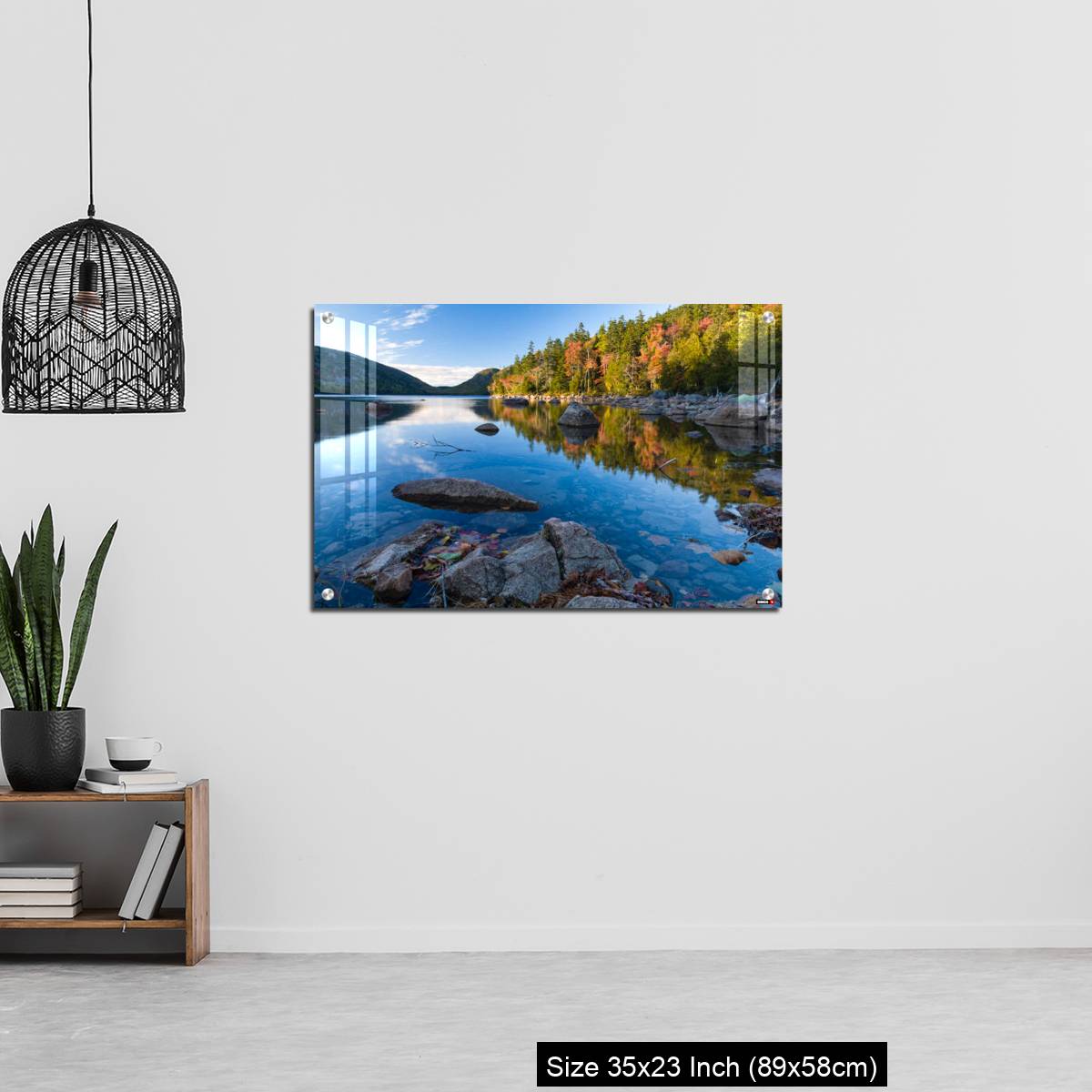 OMGs Acrylic Wall Decor – Autumn, Jordan Pond, Acadia National Park - Image 13