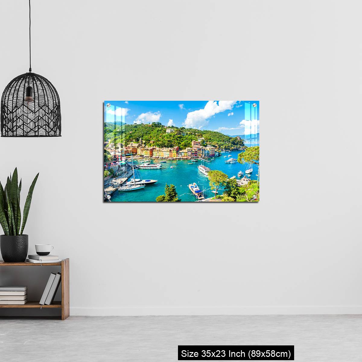 OMGs Acrylic Wall Decor – Beautiful view of Portofino, Liguria, Italy - Image 13