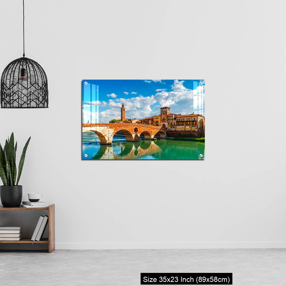OMGs Acrylic Wall Decor – Bridge Ponte Pietra in Verona on Adige river - Image 13