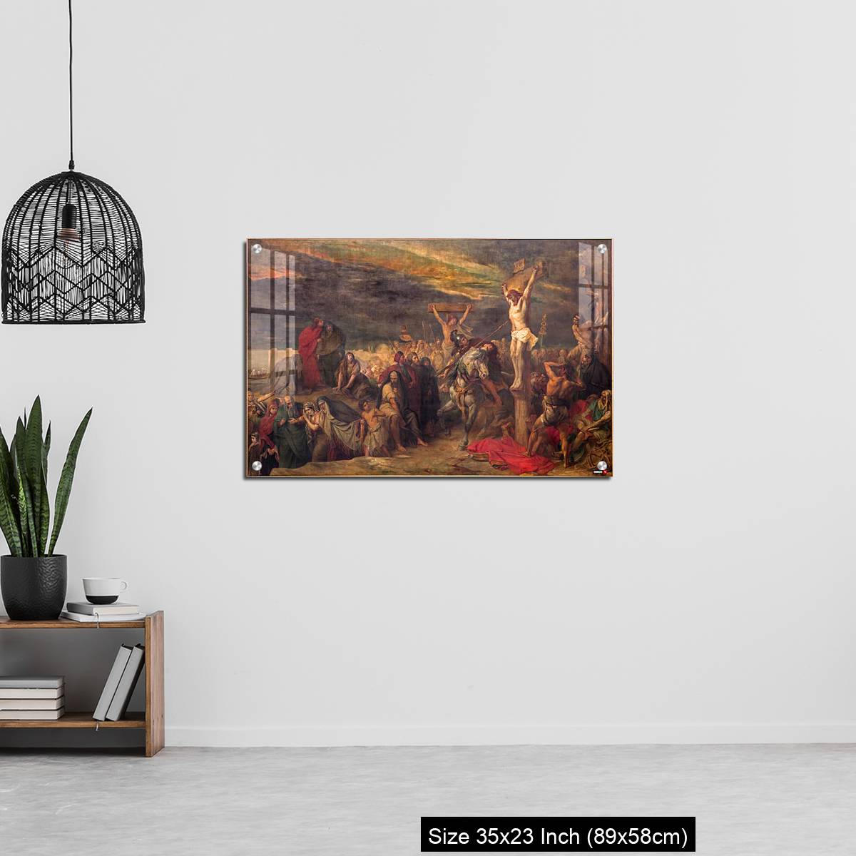 OMGs Acrylic Wall Decor – Brussels - The Crucifixion paint in st. Jacques church - Image 13