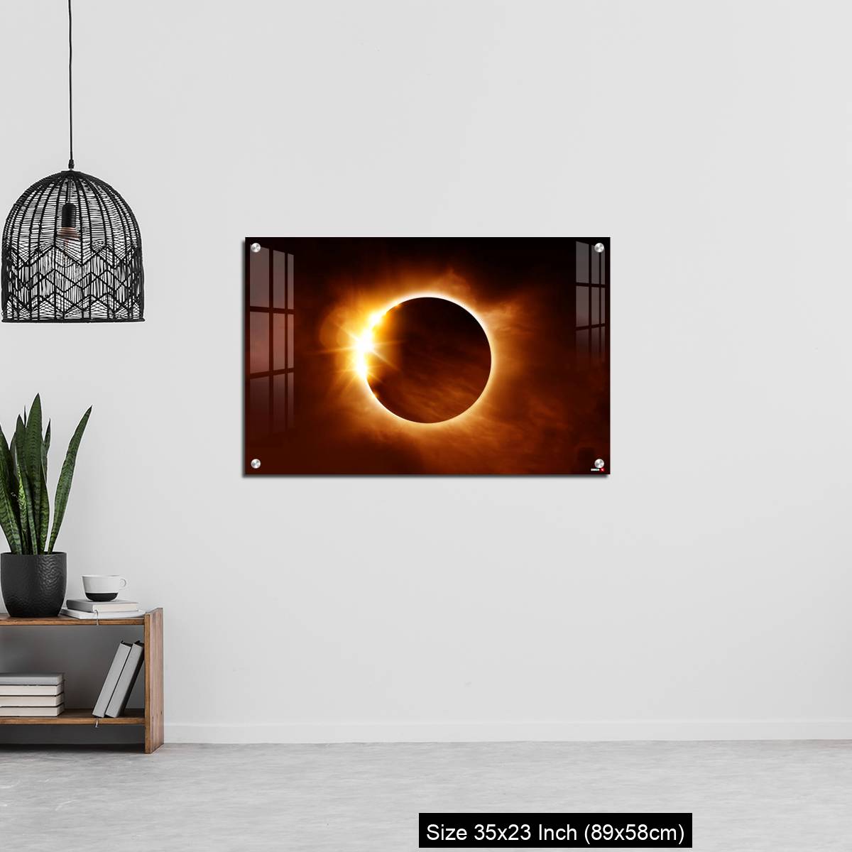 OMGs Acrylic Wall Decor – Close Up Of A Total Solar Eclipse - Image 13