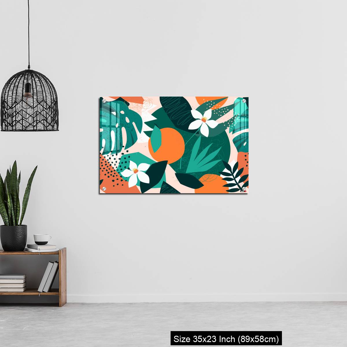 OMGs Acrylic Wall Decor – Collage contemporary floral seamless pattern - Image 13