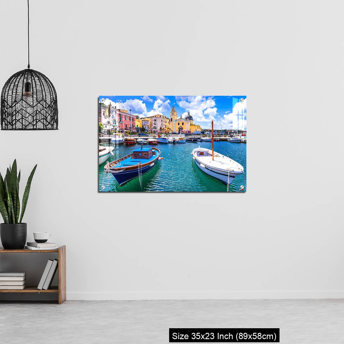 OMGs Acrylic Wall Decor – colorful Procida island in Campania, Italy - Image 13