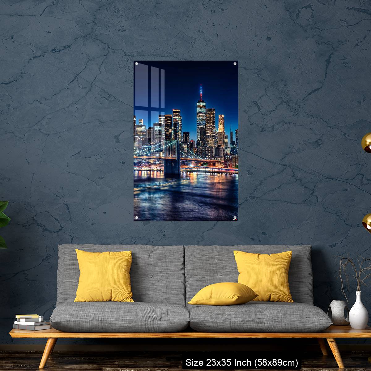 OMGs Acrylic Wall Decor – New York City by night, United States - Image 14