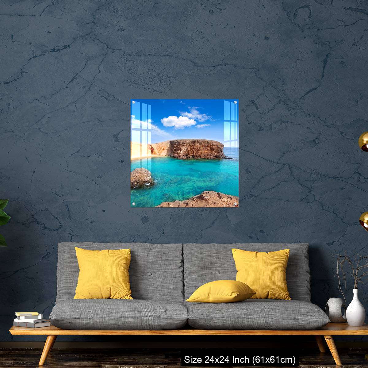 OMGs Acrylic Wall Decor – Lanzarote El Papagayo Playa Beach in Canaries - Image 14