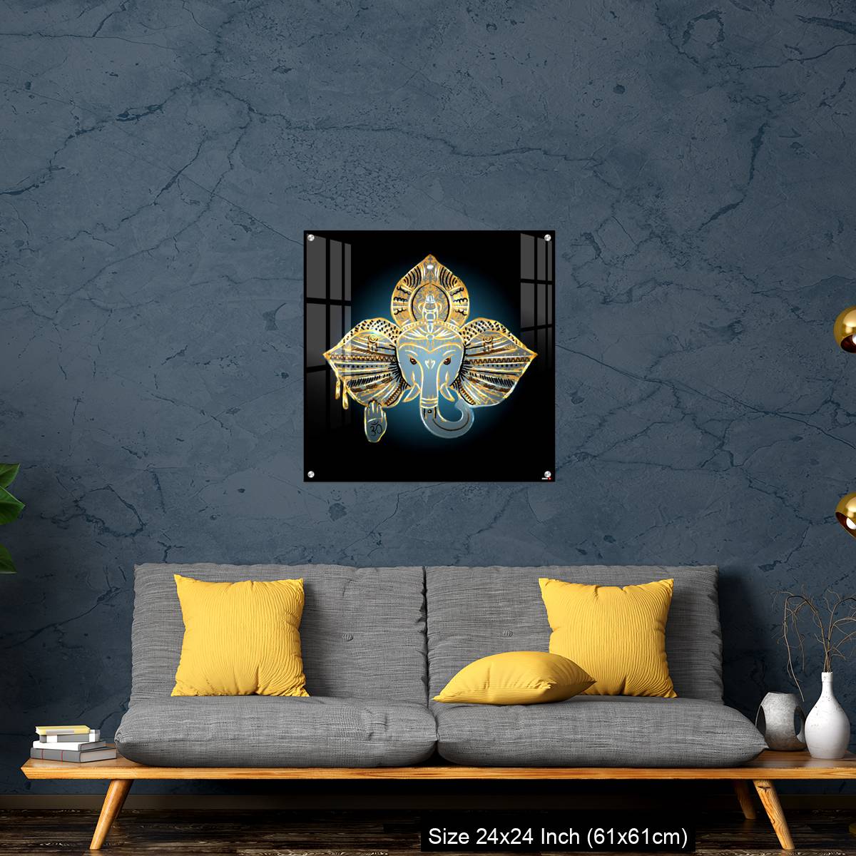 OMGs Acrylic Wall Decor – God Ganesh - Image 14
