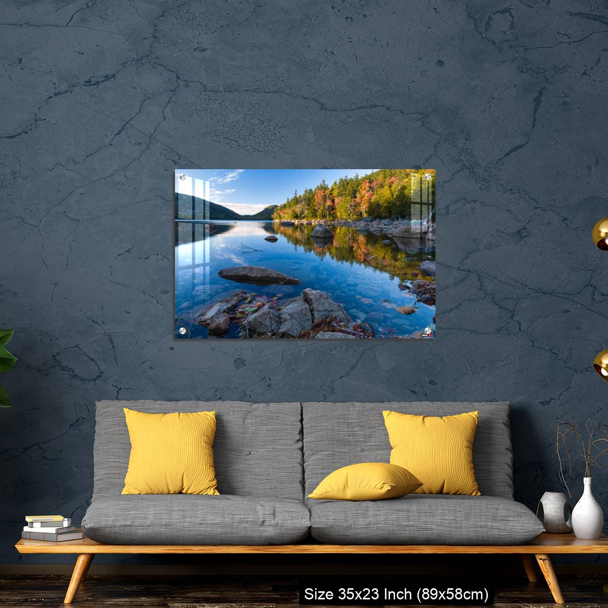 OMGs Acrylic Wall Decor – Autumn, Jordan Pond, Acadia National Park - Image 14