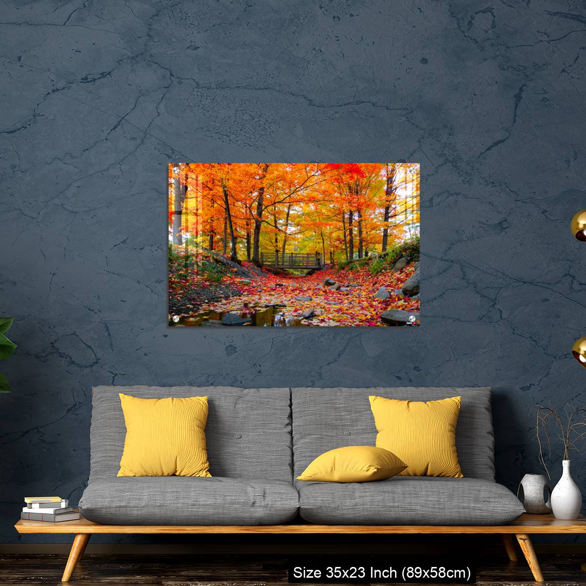 OMGs Acrylic Wall Decor – Beautiful fall foliage in the northeast USA - Image 14
