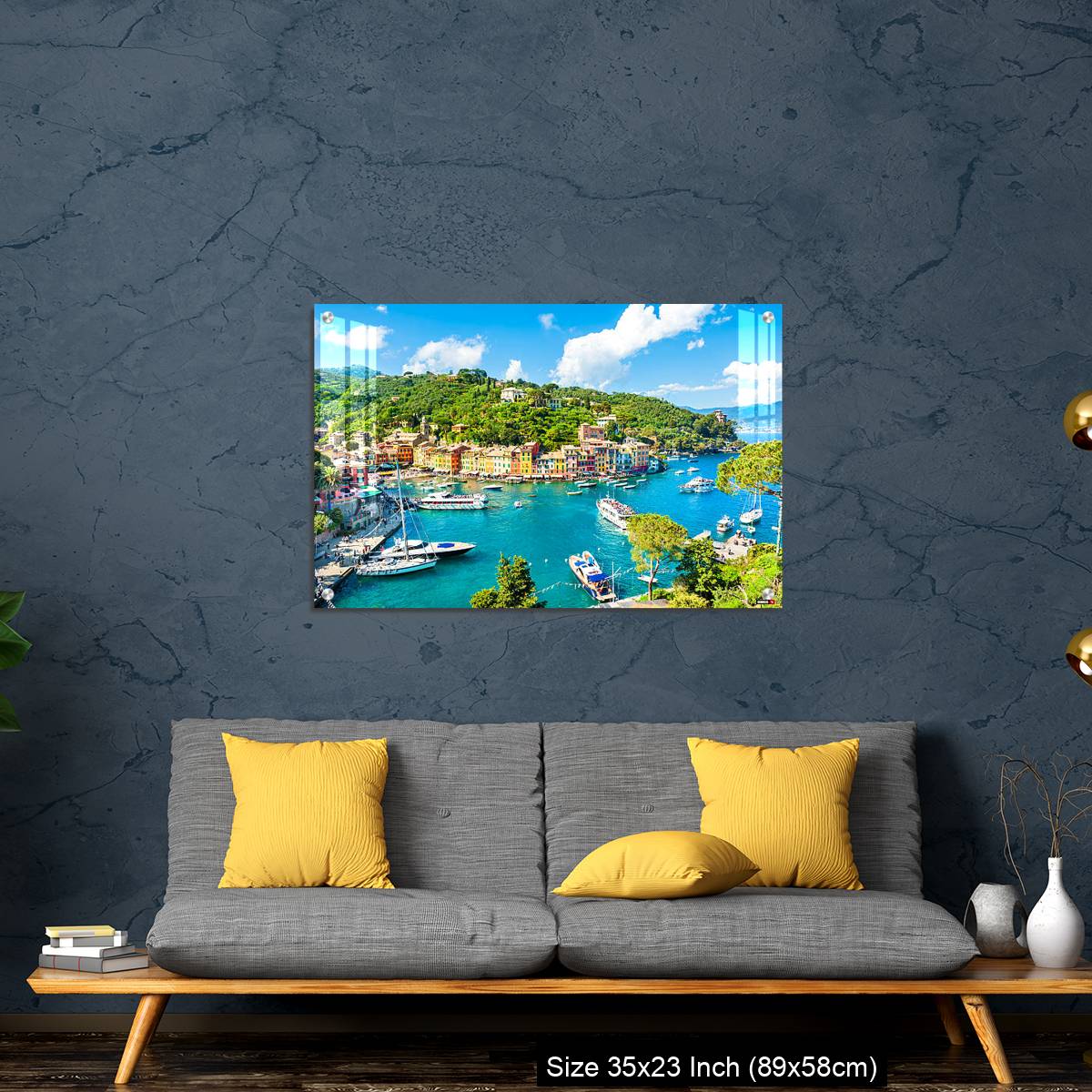 OMGs Acrylic Wall Decor – Beautiful view of Portofino, Liguria, Italy - Image 14