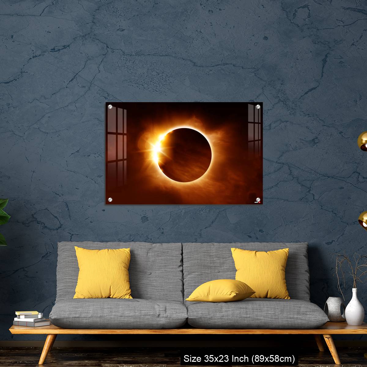 OMGs Acrylic Wall Decor – Close Up Of A Total Solar Eclipse - Image 14