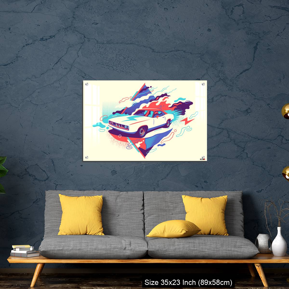 OMGs Acrylic Wall Decor – Colorful abstraction. - Image 14